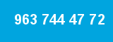 963 744 47 72 963 744 47 72